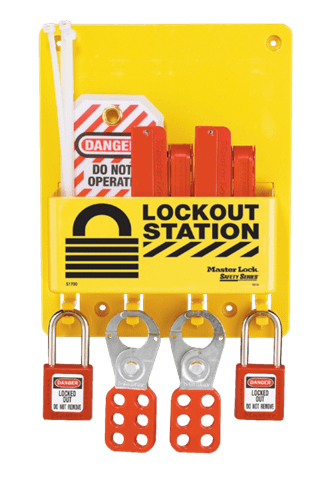 MASTER LOCK - COMPACT LOCKOUT STATION WITH 